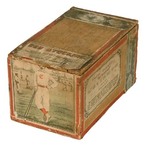 1869 Cincinnati Reds Cigar Box